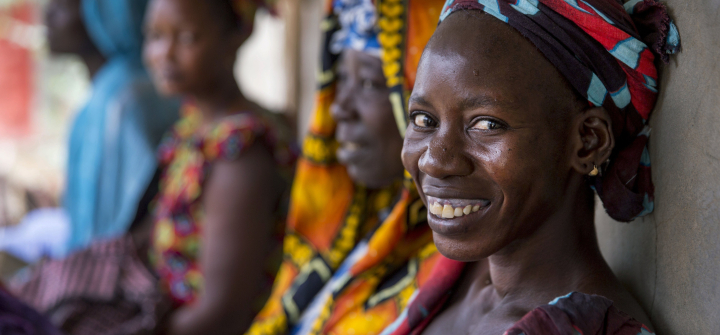 A mobile clinical outreach team from Marie Stopes International, a specialized sexual reproductive health and family planning organization on a site visit to Laniar health center, in Senegal.