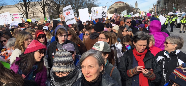 Hundreds of thousands turned out for Saturday's #MarchForOurLives protest in Washington D.C. 