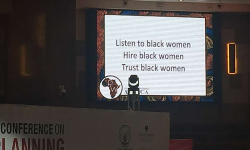 Stephanie Kimou's Pitchfest idea: Listen to black women, Hire Black Women, Trust Black Women