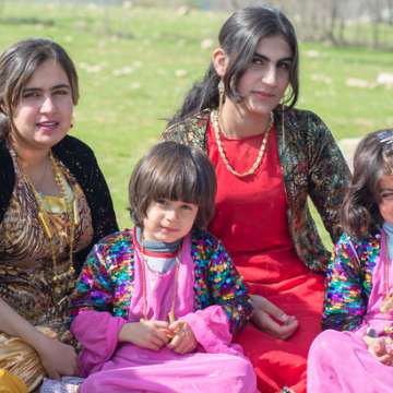 Young women and girls in Iraqi Kurdistan