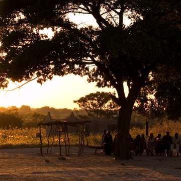 The line begins at dawn in Myameyamu, Zambia for a monthly clinic that provides the only essential medical services for miles.