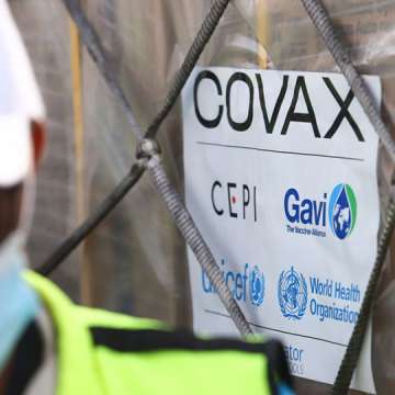 Ghana received its first shipment of Covid-19 vaccines from COVAX yesterday, Feb. 24, 2021. Image: Nipah Dennis/AFP/Getty